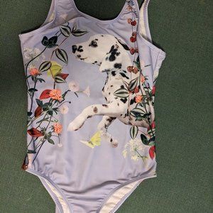 Molo Nika Dalmatian One Piece Swimsuit Size 12 years